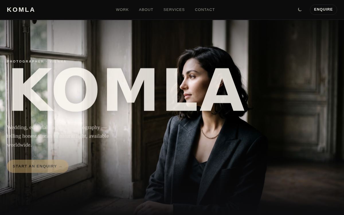 KOMLA Fotografen-Website